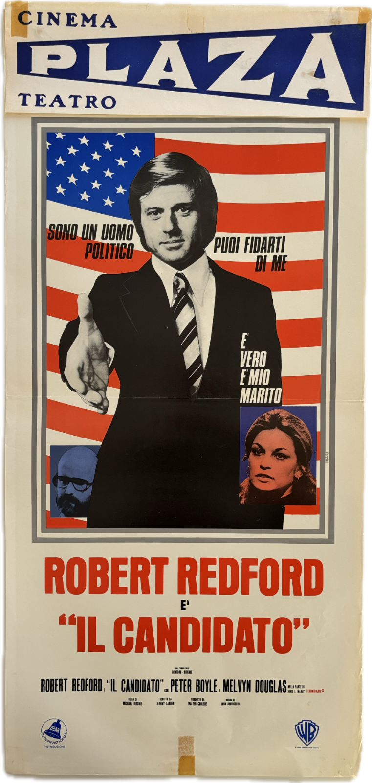 Locandina originale film Il candidato (1972) - Regia di Michael Ritchie