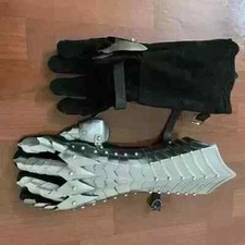 Medieval Lord of the Rings Nazgul Fantasy - Nazgul Gauntlets Steel Gloves armor