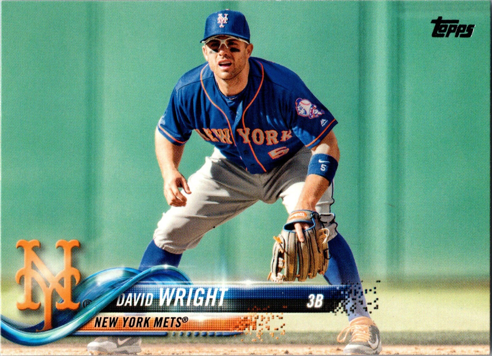 2018 Topps- Baseball #588 David Wright New York Mets