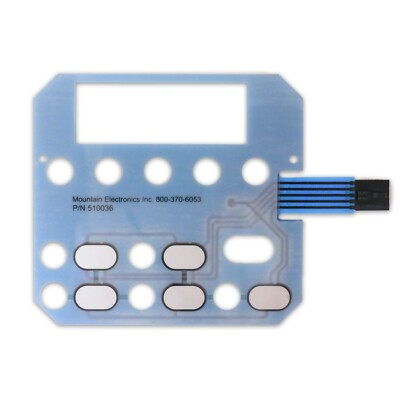 510036 - ALLIANCE DRYER 5 BUTTON TOUCH PAD WITH RIGHT START BUTTON
