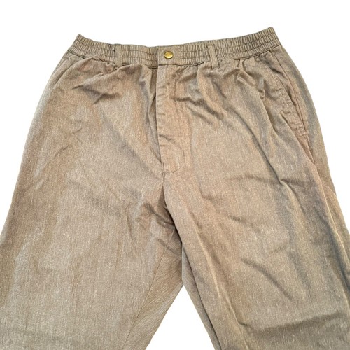 Haband's Men's Pants 38L Gray Ice House Flannel Lined Outdoor Winter Workwear - Picture 4 of 11