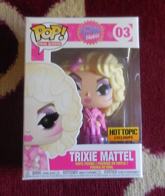 TRIXIE MATTEL - FUNKO POPS ROCKS!  VAULTED - HOT TOPIC - DRAG RACE - LOOK!