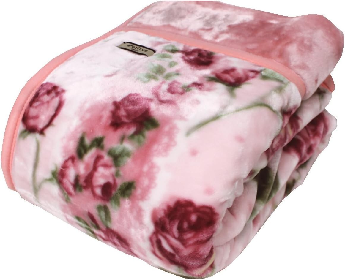 Kyoto Nishikawa Double Layer Fluffy Blanket Floren Single Size
