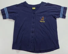 Rare VTG CARTOON NETWORK Scooby Doo 2001 Baseball Jersey T Shirt 90s 2000s Girls