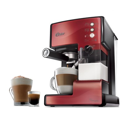 Oster Prima Latte Cafetera espreso Tratamiento de leche 15 bar Acero  Inoxidable | eBay