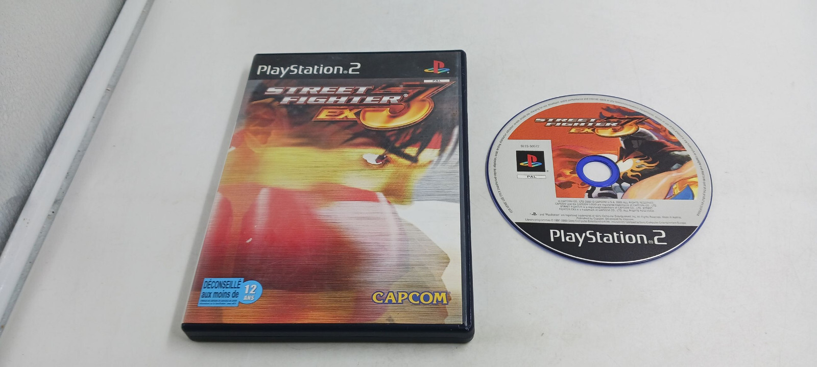 Jeu Sony Playstation 2 PS2 Street Fighter Ex3 sans notice