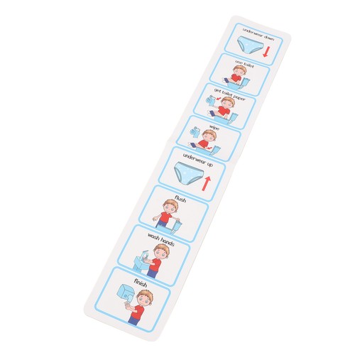 Potty Training Visual Schedule Independent Living Skills Step By Step Visual DP3 - Picture 5 of 24