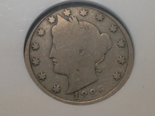 1886 Liberty Nickel  NGC Good Details   Nice Key Date