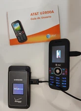 Flip Cellular Phone Samsung Haven SCH-U320 Verizon AT&T U2800A Prepaid Go Phone