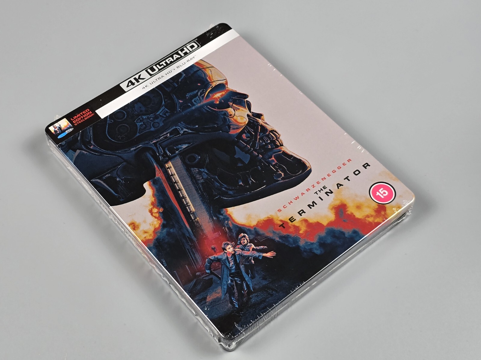 The Terminator (1984) 40th Anniversary 4K UHD Blu Ray Steelbook - Brand New