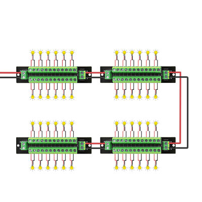 1 Unà Evemodel 3V-24V DC Modulo Di Distribuzione Dell - Foto 9