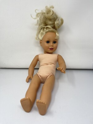 WALT DISNEY WORLD Resorts RARE MY DISNEY GIRL DOLL Blonde Hair Blue Eyes  Box S