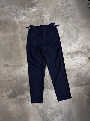 TOGA VIRILIS Toga Archives 'Tuxedo Type' Pants 100% Wool TOGA VIRILIS Toga Archives 'Tuxedo Type' Pants 100% Wool