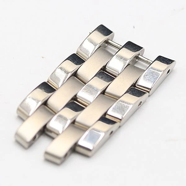 Bracelet ceinture montre homme GUCCI authentique 3 maillons 5500M pièces argent 18 mm