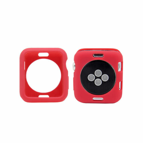 Watch Bumper Cover Case For Apple Watch 9 8 7 6 5 SE Ultra2 Silicone Protector - Bild 14 von 18