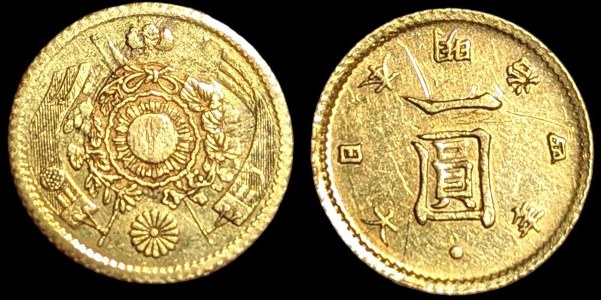 JAPAN. Gold Yen, Year 4 (1871). Osaka Mint. Mutsuhito (Meiji). | eBay