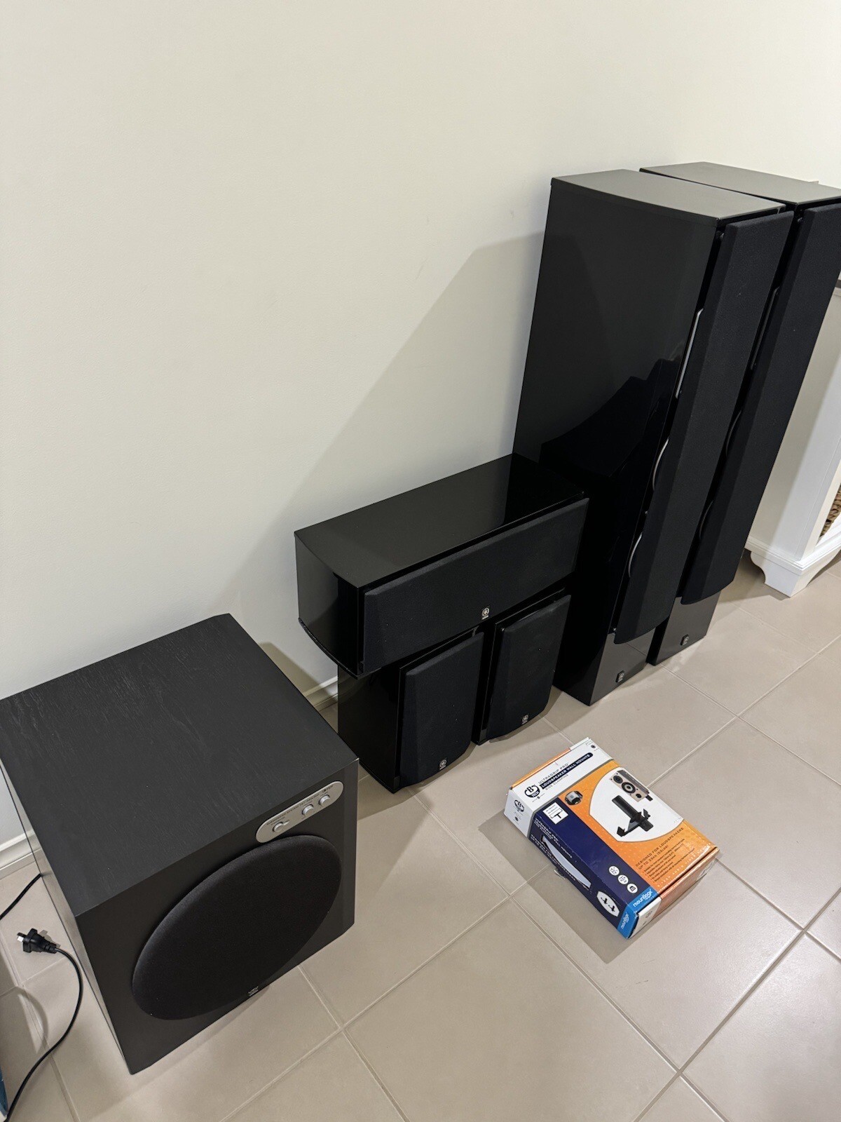 Yamaha Surround Sound 5.1 Speaker Package eBay