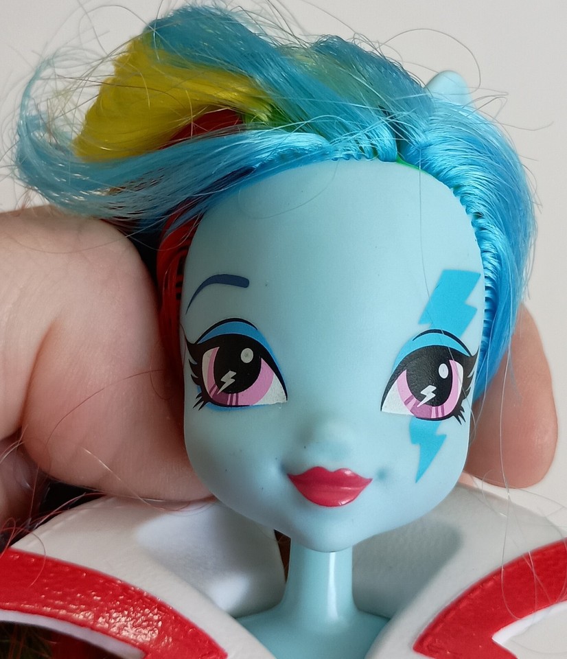 My Little Pony MLP Equestria Girl Rainbow Dash Doll Rainbow Rocker | eBay