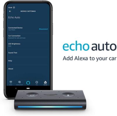 Amazon - Echo Auto Smart Speaker with Alexa - Black Amazon New