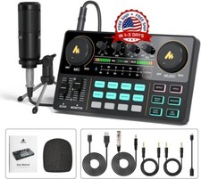 Kit De Grabaci n De Estudio en Casa Mezclador De Equipo De Podcast De M sica