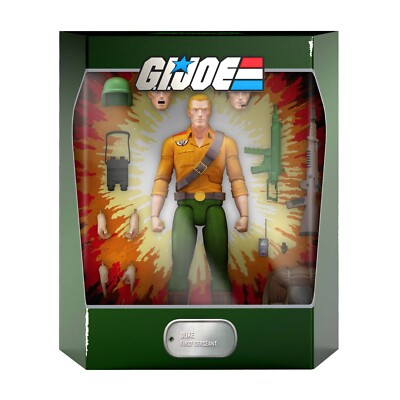 GI Joe Ultimates Duke 7 Inch Actionfigur Super7 18 cm Neu