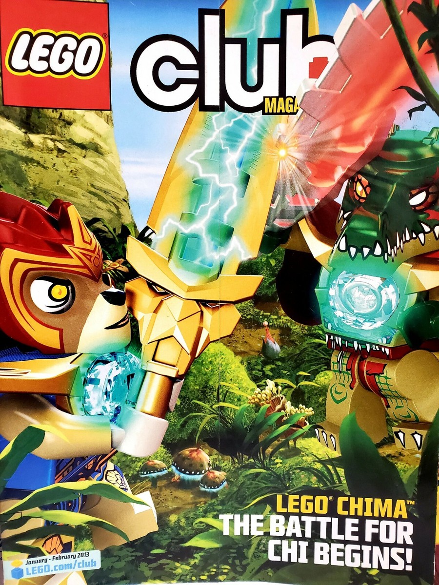 Lego Club Magazine Jan Feb 2013 Lego CHIMA THe battle for CHI