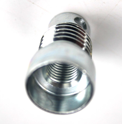 Tecomec Adapter / Gewindeb. für Tecomec Fadenkopf auf M10x1,25 Linksinnengewinde