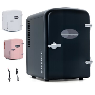 Kompressor 4L Auto Kühlbox 15  Mini Kühlschrank Camping 12V/230V USB-betrieben