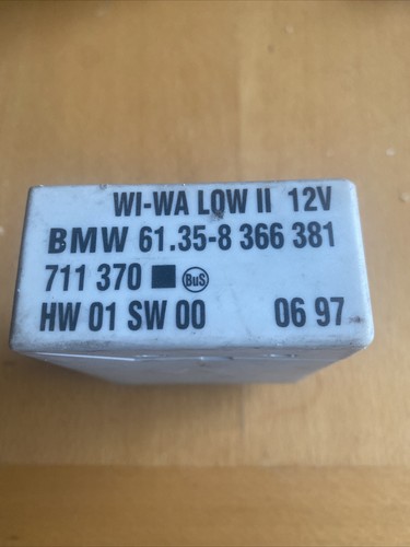 E3 BMW E36 E34 Scheiben Wischer Modul ECU Steuereinheit 61358366381 711370