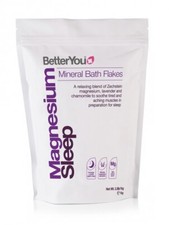 BetterYou Magnesium Flakes Sleep 1kg - Aids Restful Sleep | EXP 2028-11-30