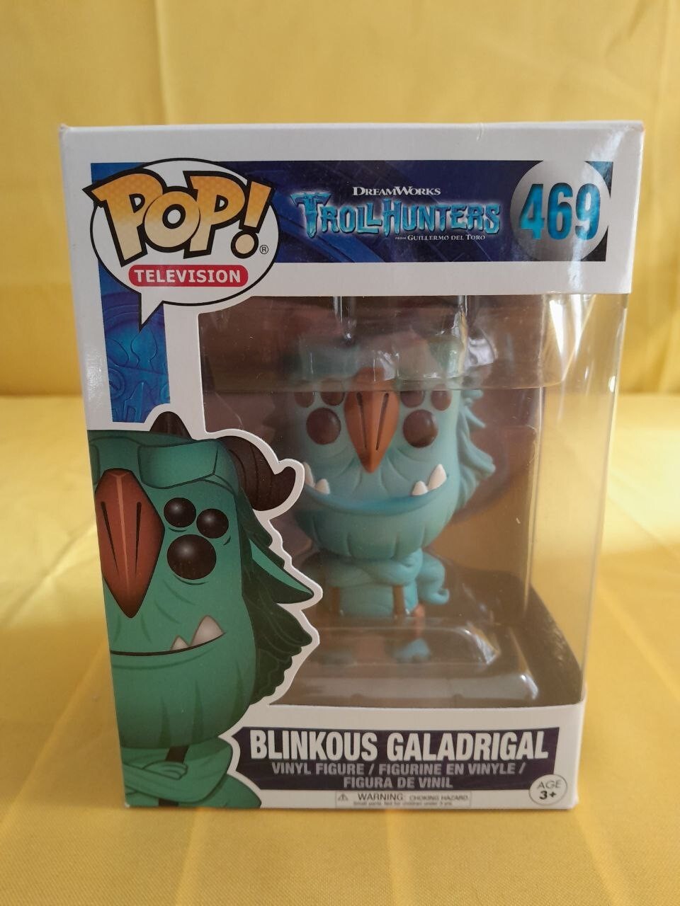 Funko Pop Blinkous Galadrigal 469 Trollhunters Television W/Protector - P22