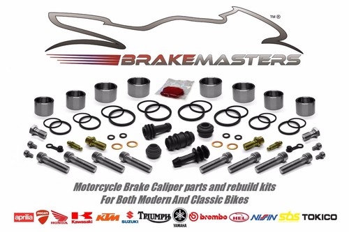 BMW F800 GS Adventure front brake caliper seal repair rebuild kit set 2012 2013 - Picture 5 of 6