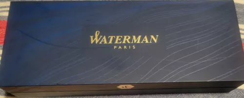 Waterman Amber Carene Ballpoint Pen, Amber & Gold Trim, France