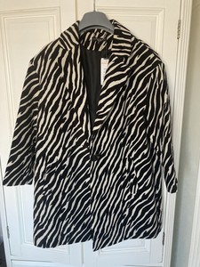 f&f leopard print coat