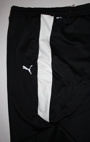 PUMA DRY CELL BLACK W/WHITE TRIM PERFORMANCE SLIM FIT SWEATPANTS SZ: 5XLT NWT - Picture 2 of 3