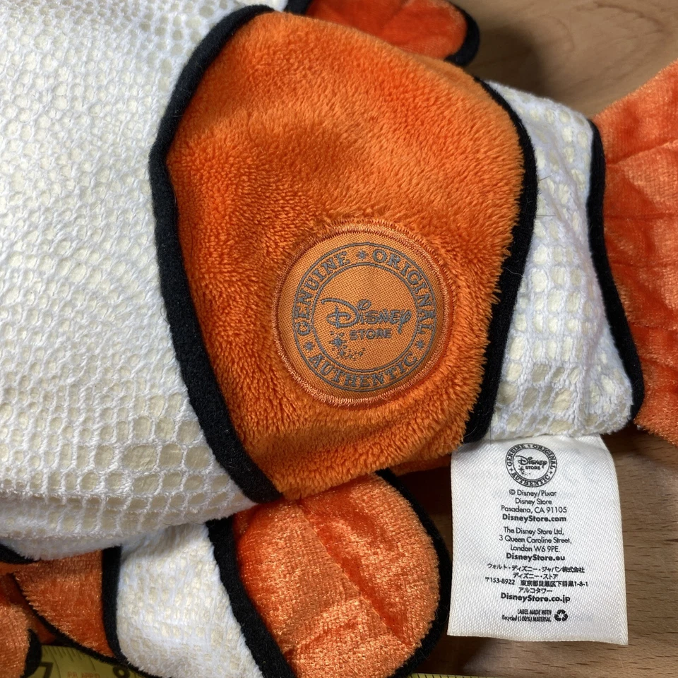 Peluche Finding Dory con etiqueta de transferencia de 17" con sello, Crush And Nemo de Disney Store Foto 2 de 4