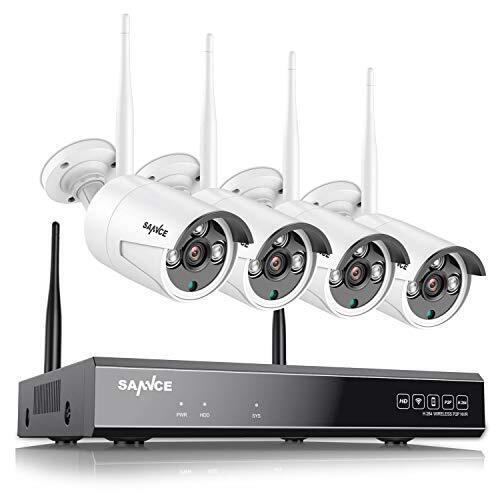 【8CH Expandable, 2K】SANNCE Wireless CCTV Camera System, 8CH 5MP WiFi NVR, 4X - Picture 1 of 5