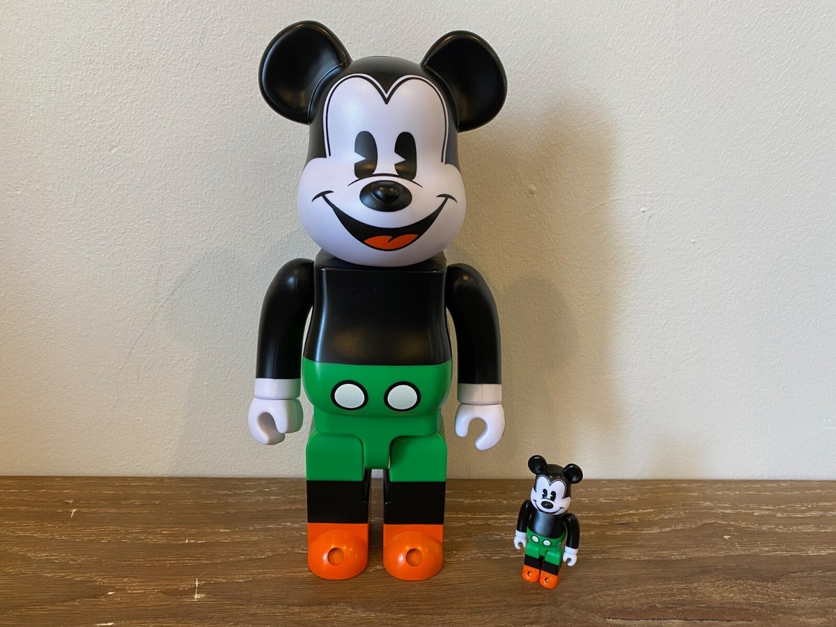 Bearbrick Mickey Mouse Disney 1930's POSTER green version