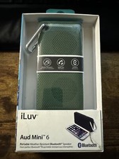 iLuv AUDMINIS6 Aud Mini Smart 6 Slim Portable Bluetooth Speaker.