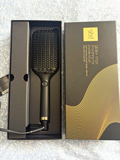 ghd glide+ max Heated Paddle Hot Brush Black for Thick Hair