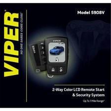 Viper 5908V 2-Way Color LCD Remote Start  Security System - Up to 1 Mile Range