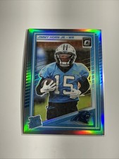 2025 Donruss Optic #281 Jimmy Horn Silver Rated Rookie Holo Carolina Panthers