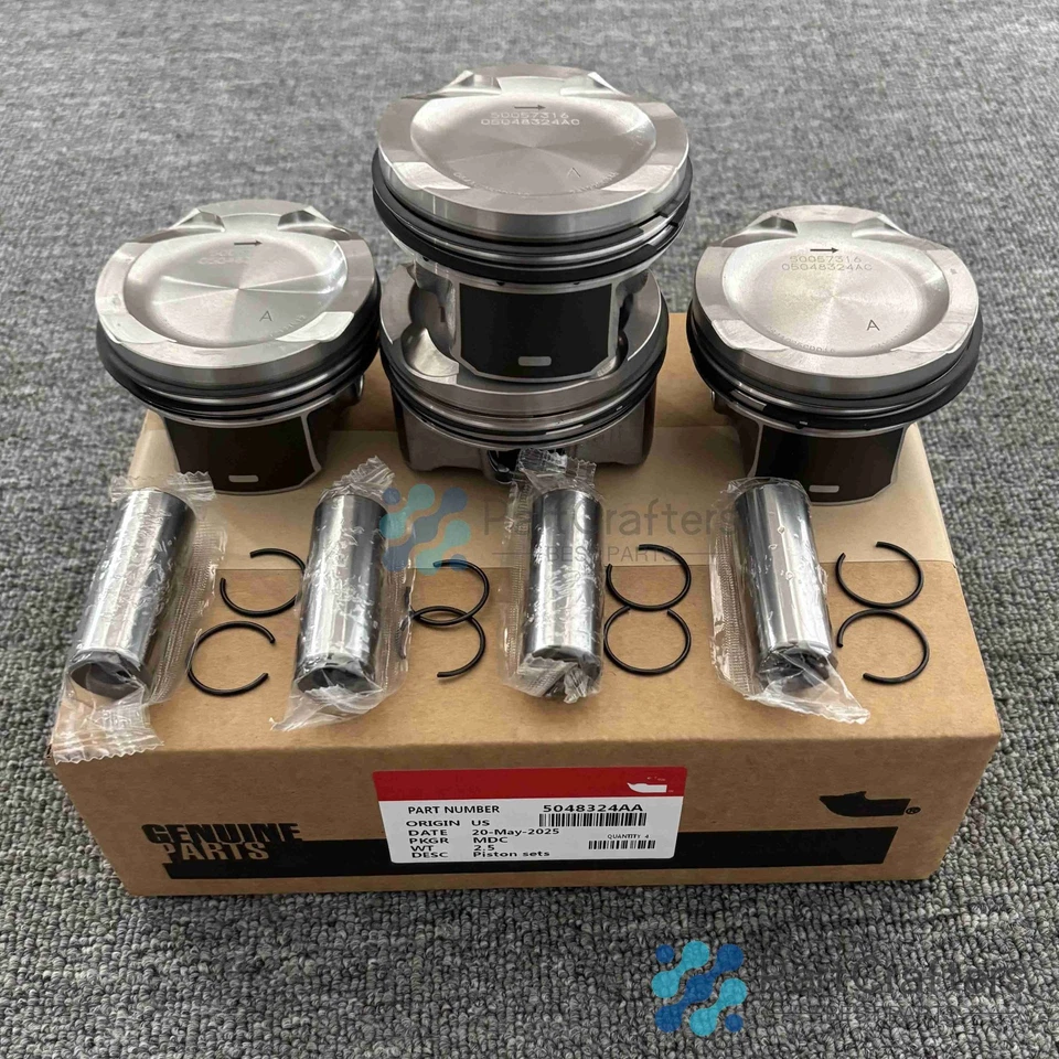 4pc/set Piston with ring Fits Jeep wrangler campass 2.0T Grand Cherokee US - Image 4 of 4