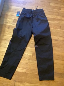 New Men's Happy Chef Mesh Black Baggy Pants HC 16 S