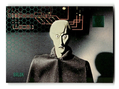 1995 Star Trek Phase One Trading Card #91 Balok
