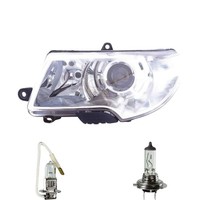 Halogen Scheinwerfer Links H3 Glasklar FüR Skoda Superb II Inklusive Lampen