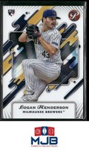 2025 Topps Pristine Logan Henderson Rookie #221 Milwaukee Brewers