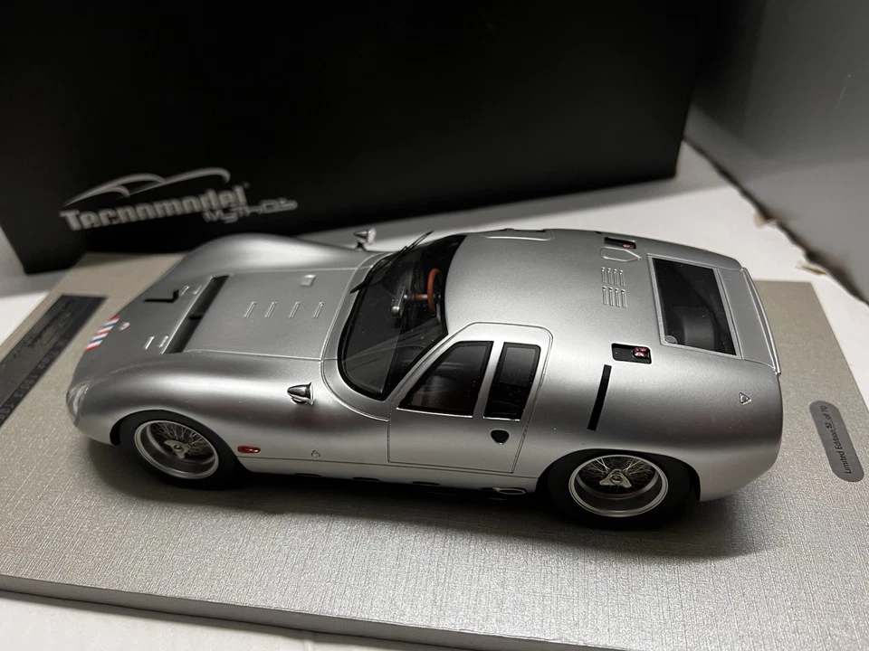 Maserati Tipo 151/3 1964 Aluminium Body Test Version Tecnomodel 1/18 - Immagine 3 di 4