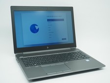 HP ZBOOK 15 G5 15.5 Intel i7-8850H 2.6GHz 32GB RAM 512GB NVMe No Adapter Grade C