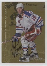 1999 ITG Be A Player Millennium Signature Series Gold John MacLean #162 Auto 3y4